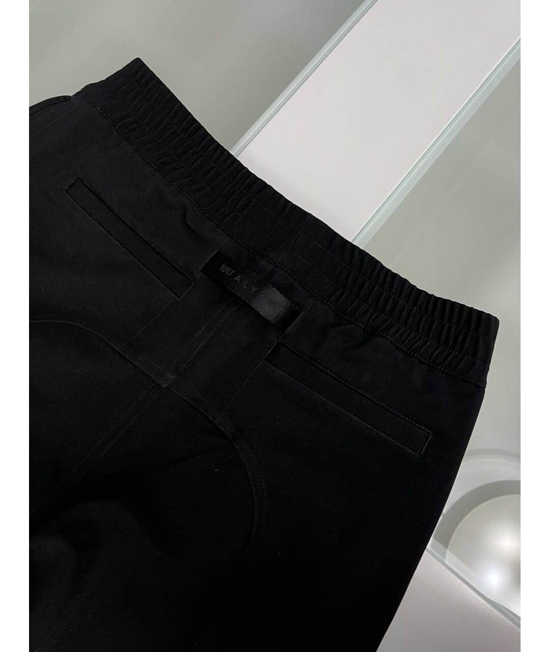 1017 ALYX 9SM Черные хлопковые классические брюки, фото 5