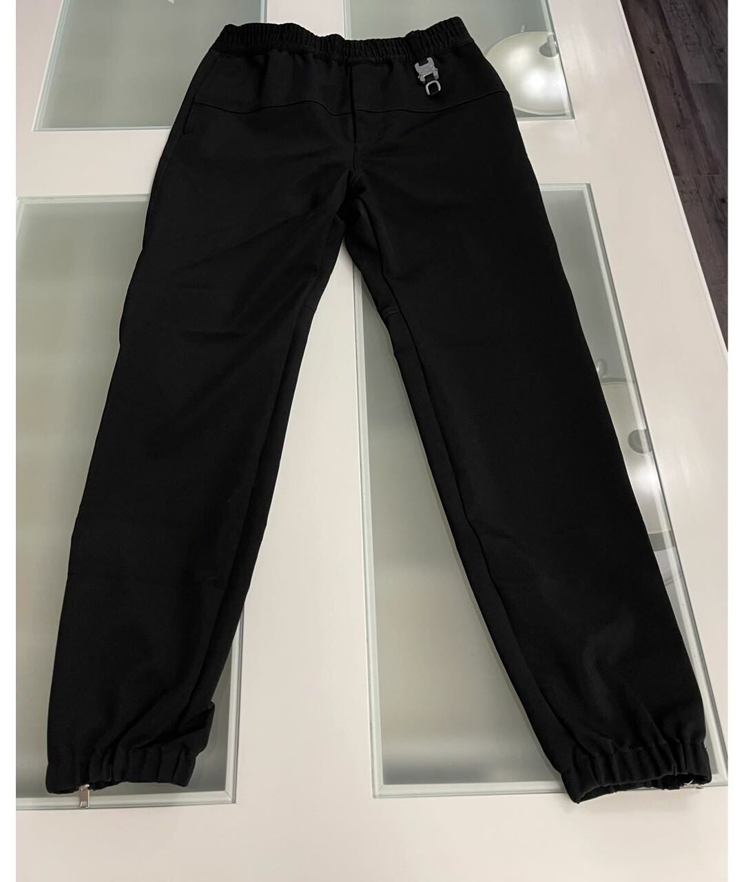 1017 ALYX 9SM Черные хлопковые классические брюки, фото 8
