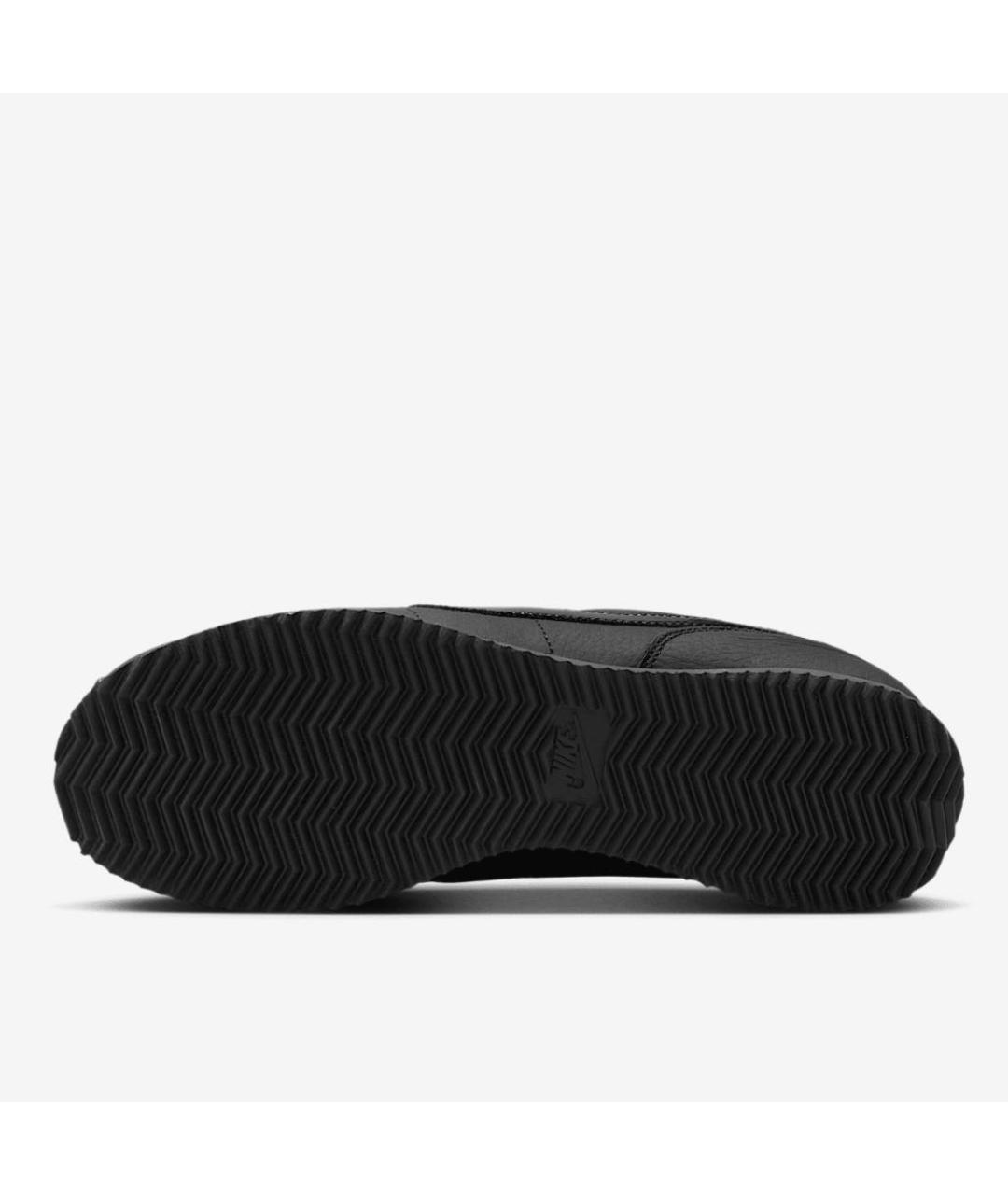 NIKE Черные кожаные кроссовки, фото 7