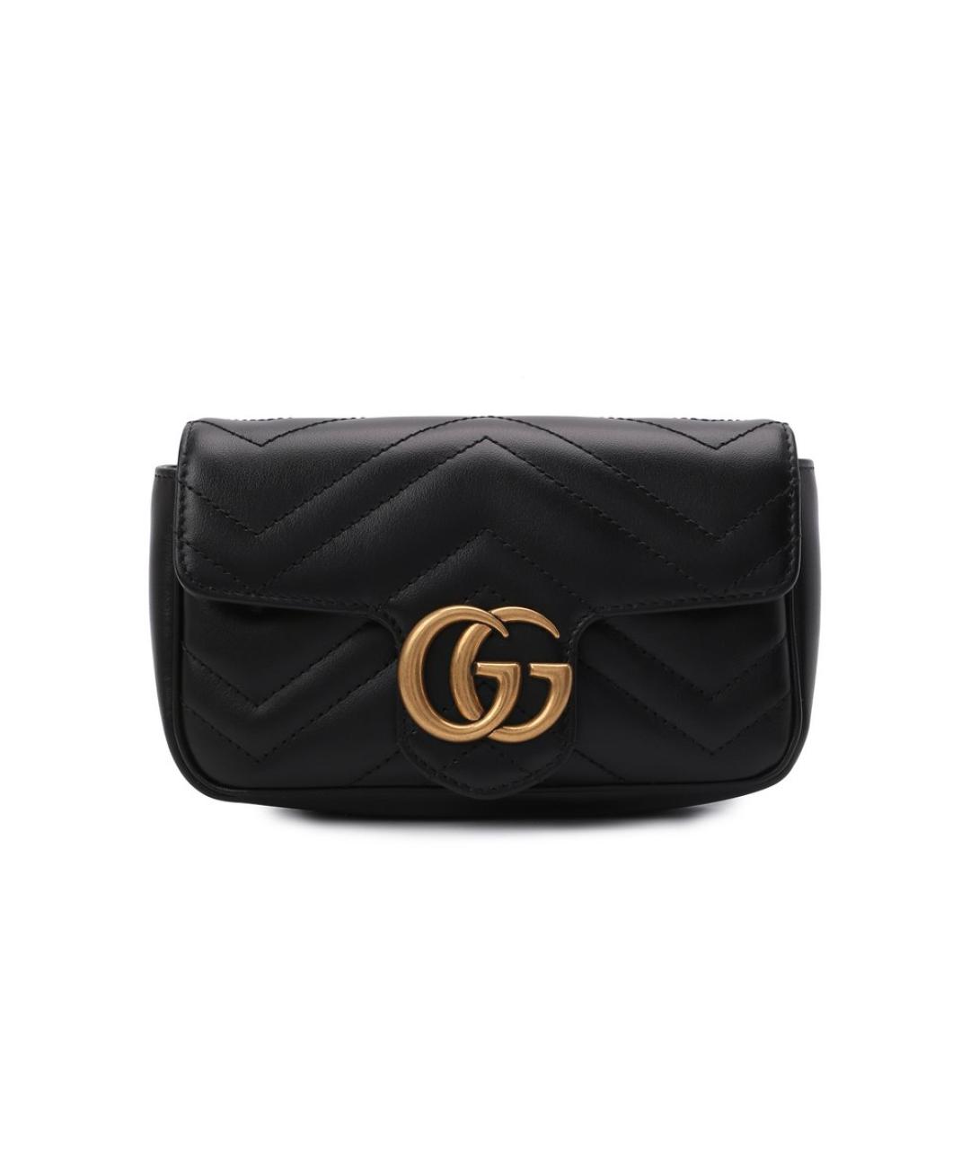 GUCCI Черная сумка через плечо, фото 1