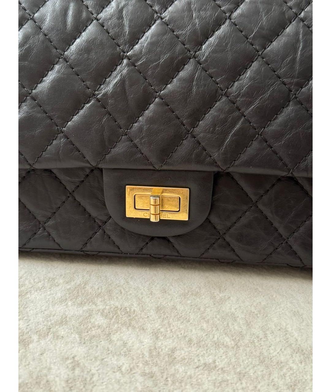 CHANEL Черная кожаная сумка через плечо, фото 6