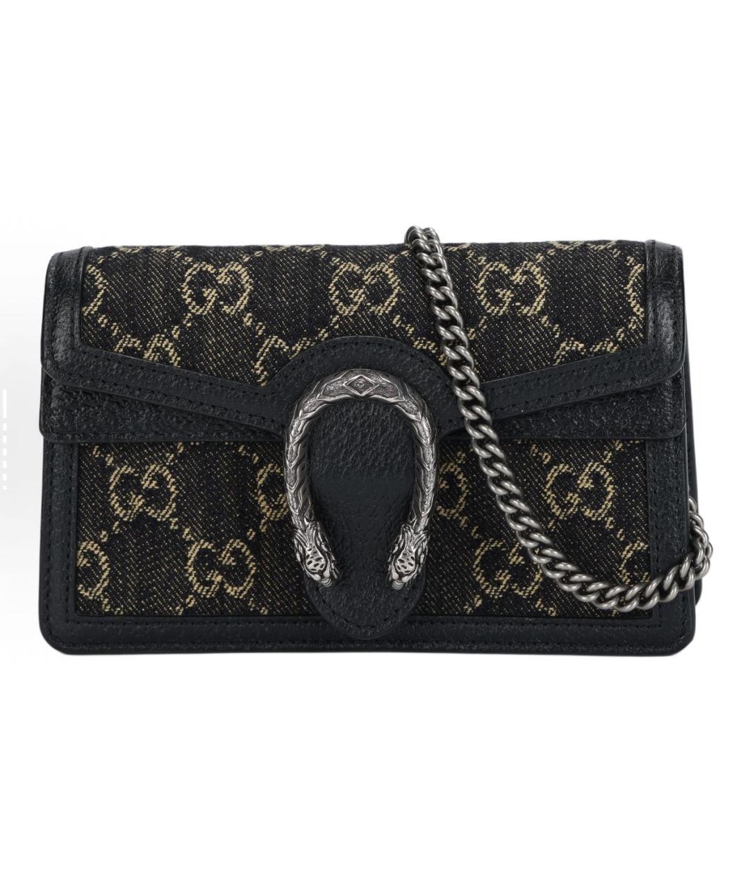 GUCCI Черная сумка через плечо, фото 1