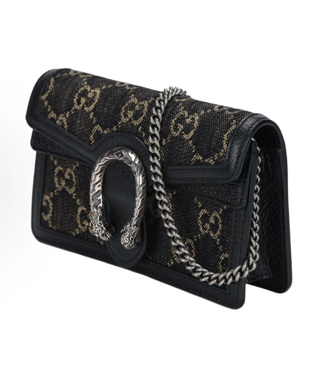 GUCCI Черная сумка через плечо, фото 2