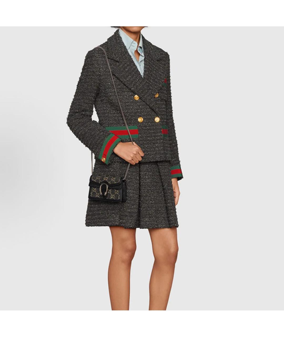 GUCCI Черная сумка через плечо, фото 6