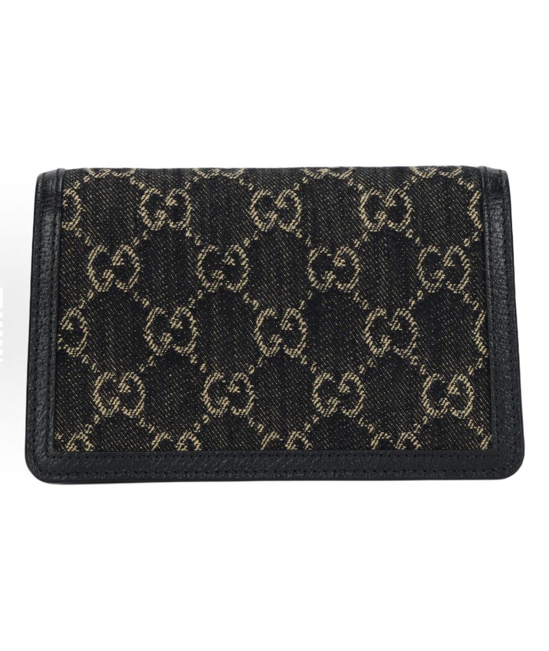 GUCCI Черная сумка через плечо, фото 3