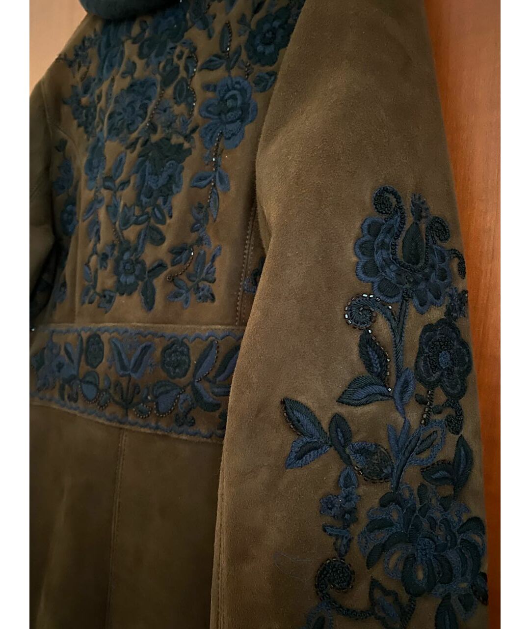 BOGNER Коричневая меховая шуба, фото 3