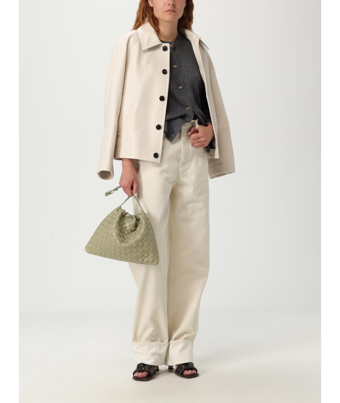 BOTTEGA VENETA Бежевая сумка через плечо, фото 4