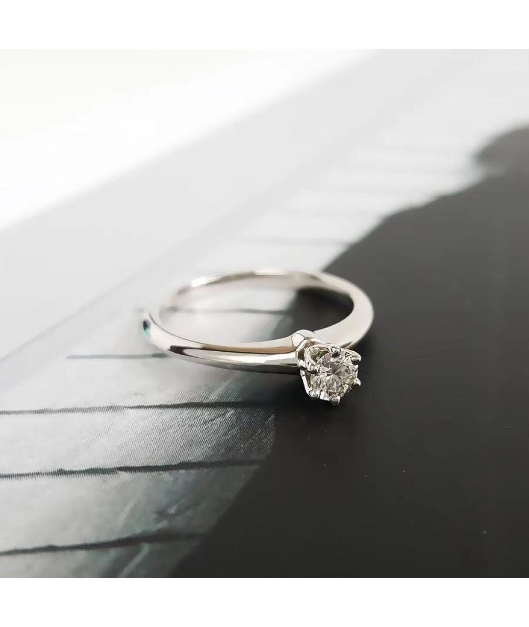 TIFFANY&CO Серебряное кольцо из белого золота, фото 2