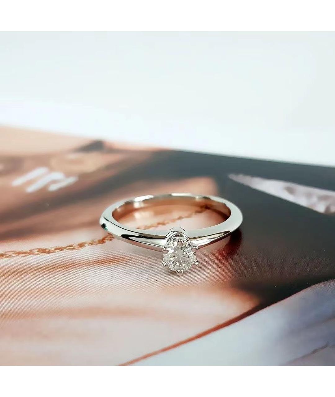 TIFFANY&CO Серебряное кольцо из белого золота, фото 4