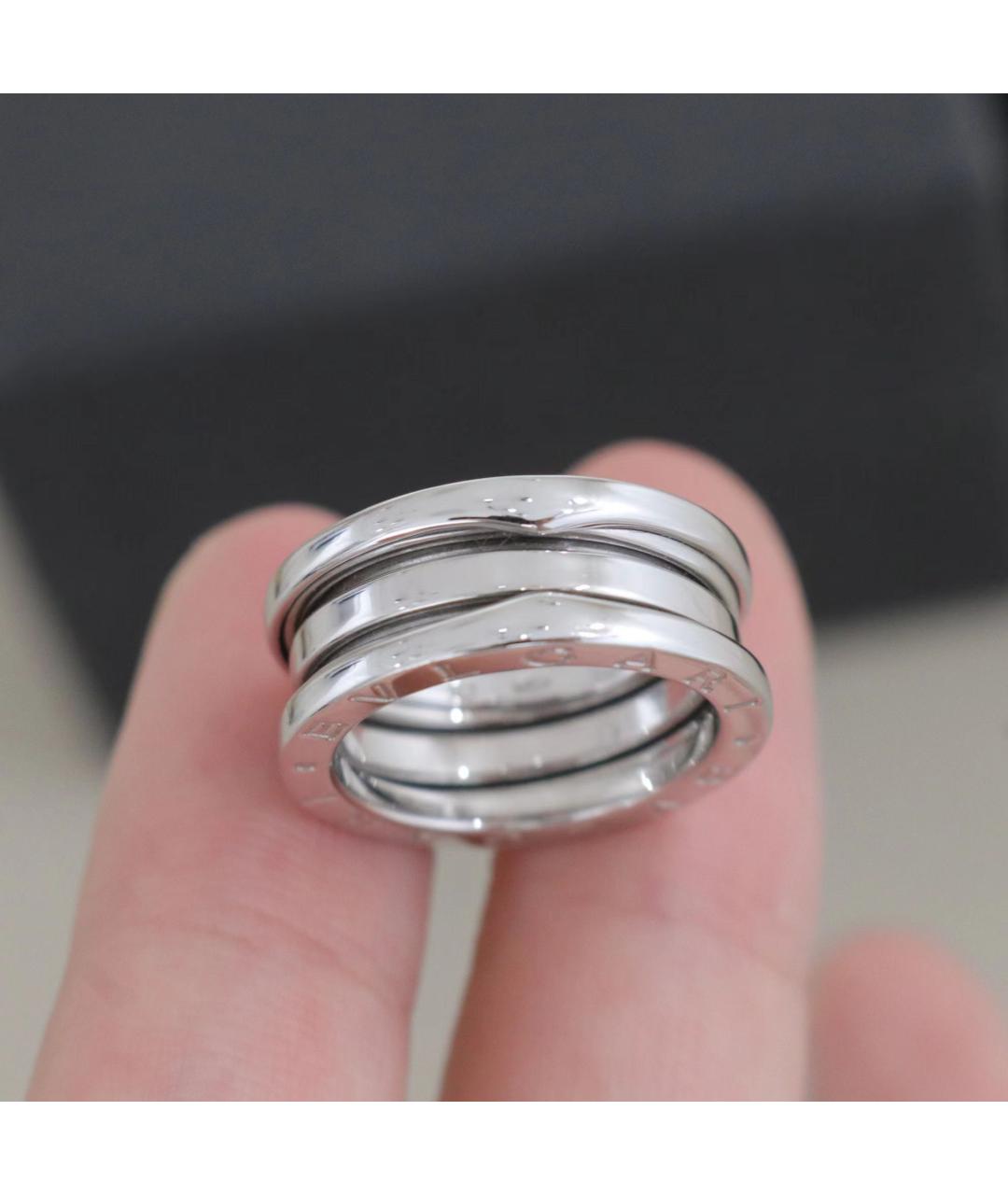 BVLGARI Серебряное кольцо из белого золота, фото 2