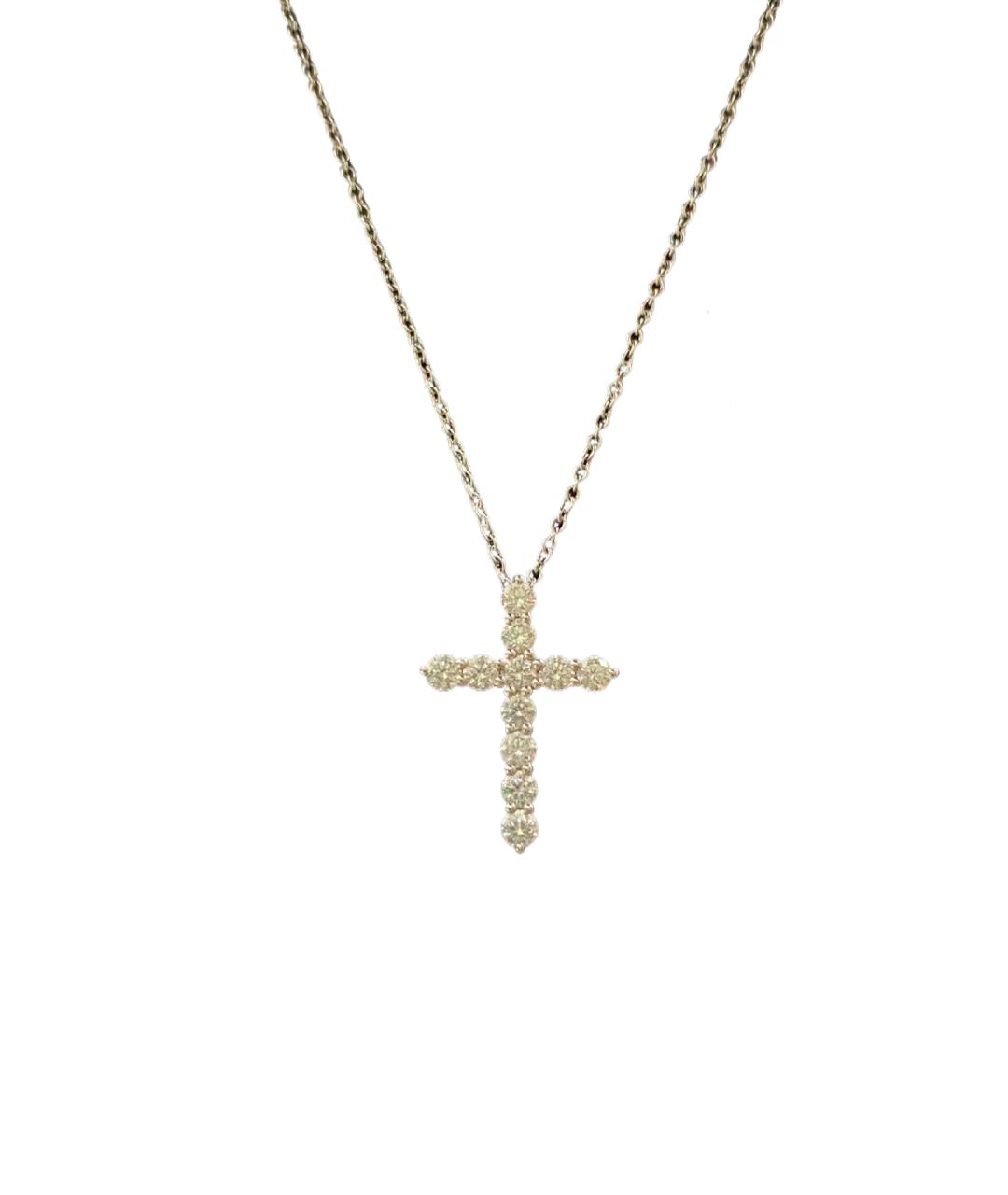 TIFFANY&CO Серебряное колье из белого золота, фото 1