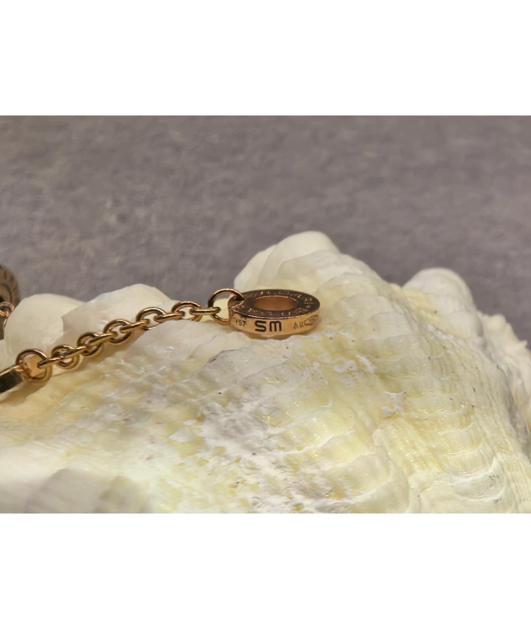 BVLGARI Белый браслет из розового золота, фото 5