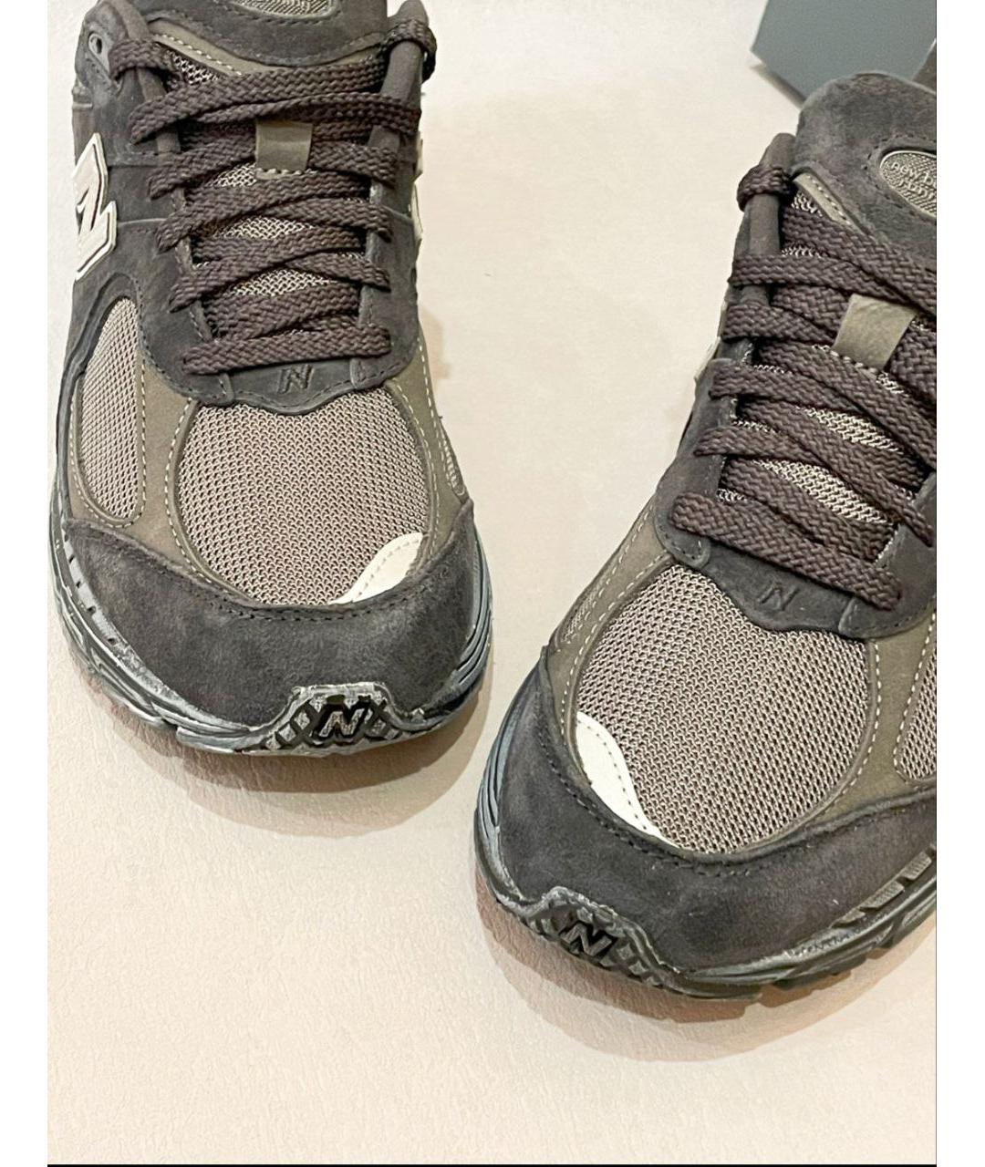 NEW BALANCE Серые низкие кроссовки / кеды, фото 2