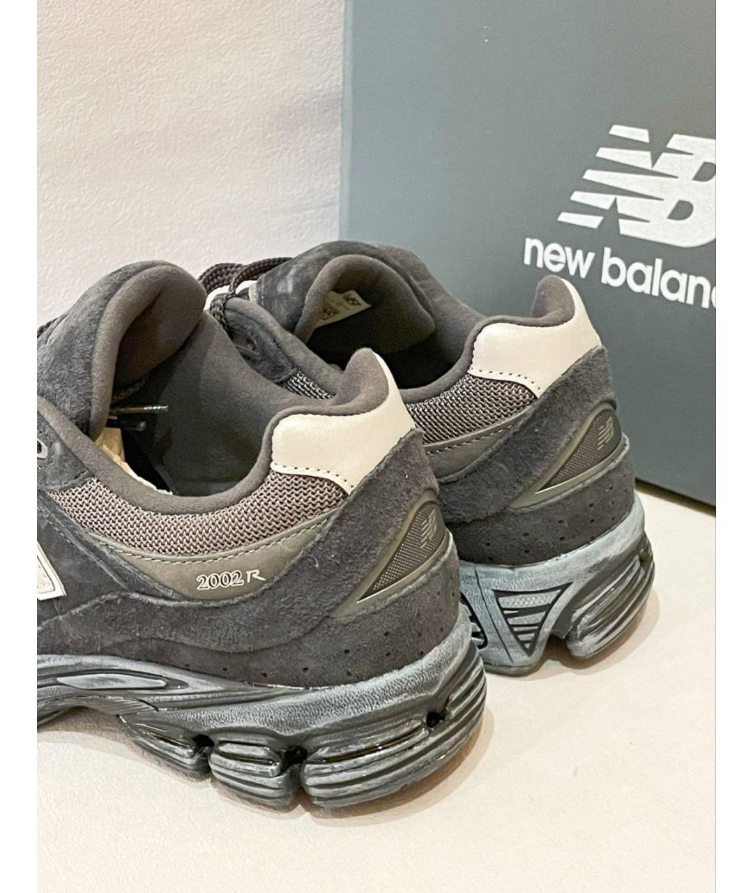 NEW BALANCE Серые низкие кроссовки / кеды, фото 4