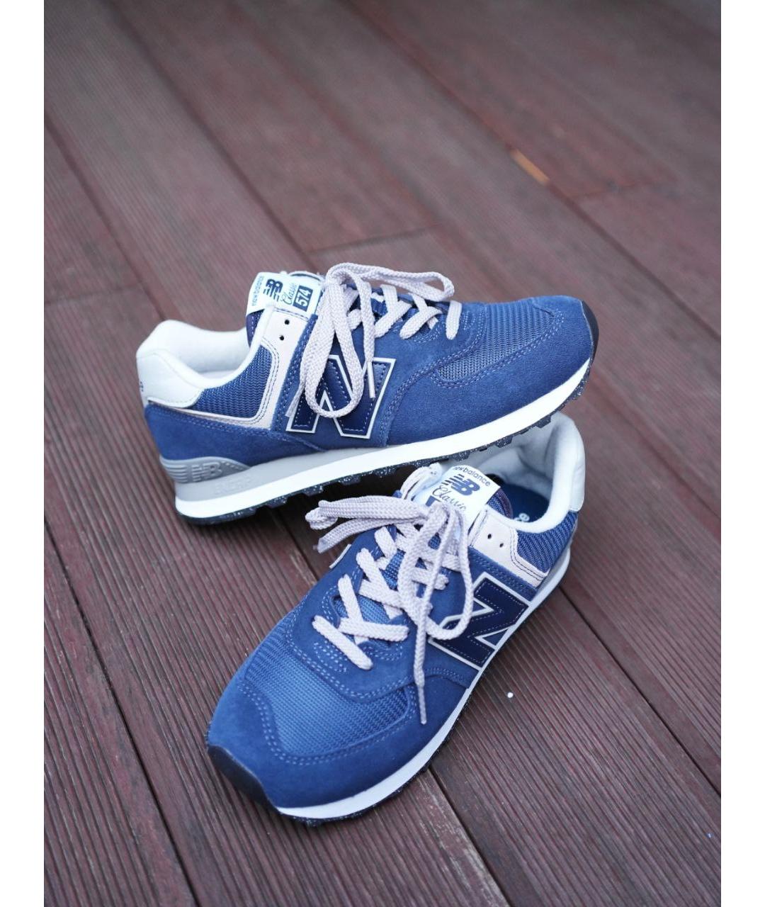 NEW BALANCE Синие кроссовки, фото 3