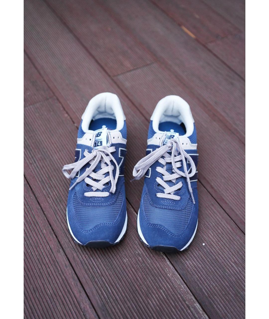 NEW BALANCE Синие кроссовки, фото 2