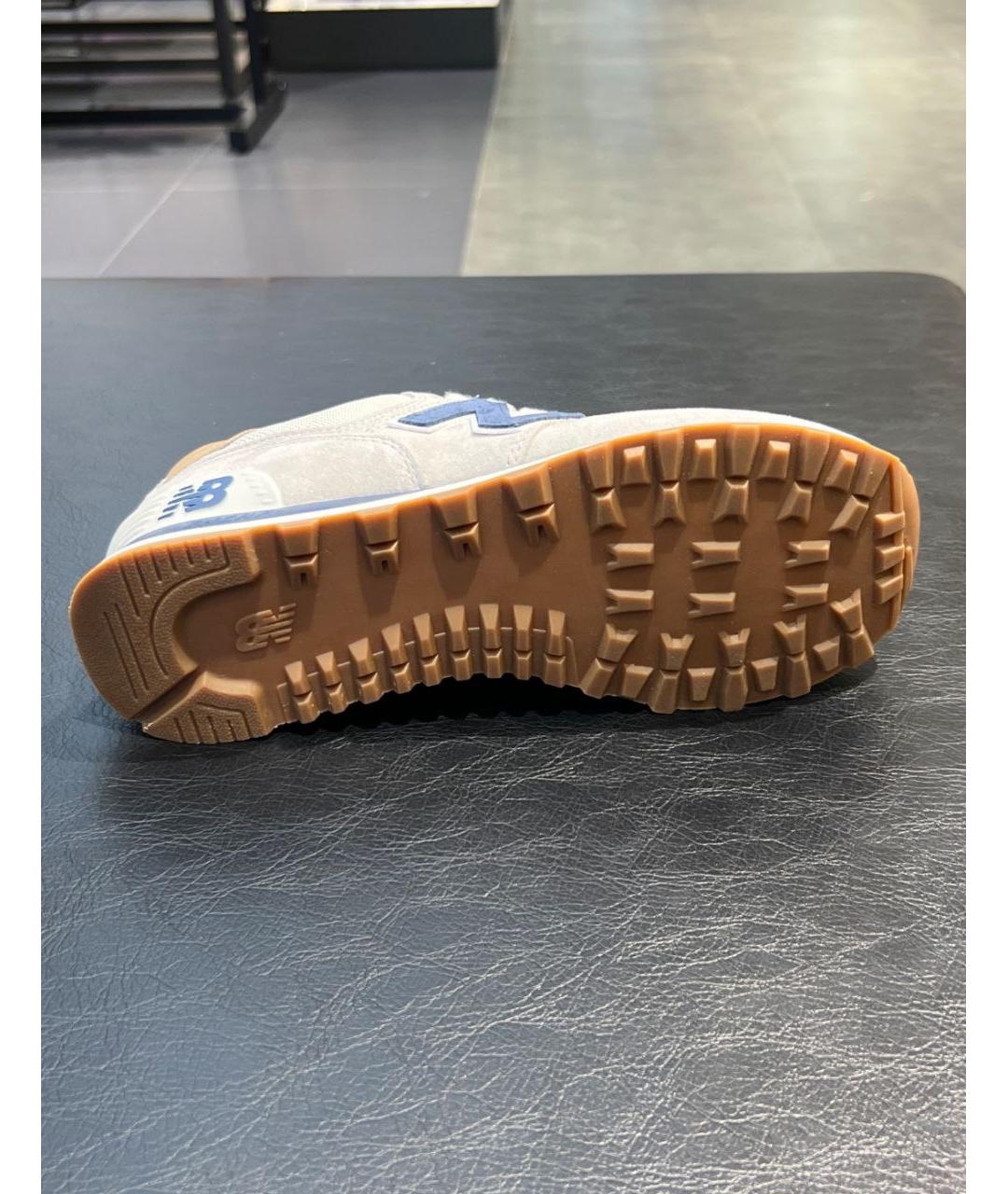 NEW BALANCE Серые низкие кроссовки / кеды, фото 6
