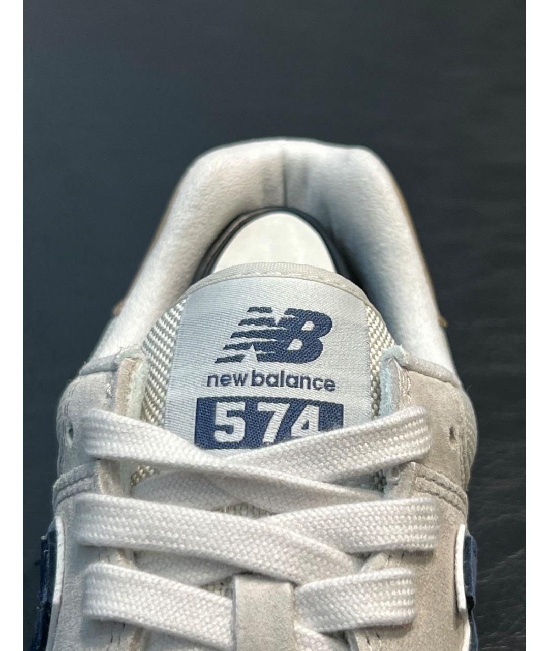 NEW BALANCE Серые низкие кроссовки / кеды, фото 7