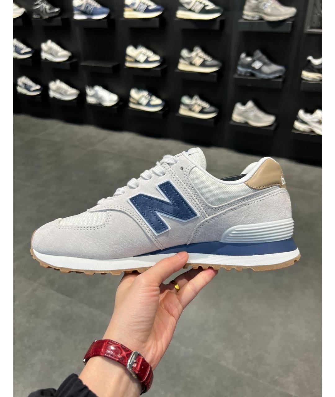 NEW BALANCE Серые кроссовки, фото 4