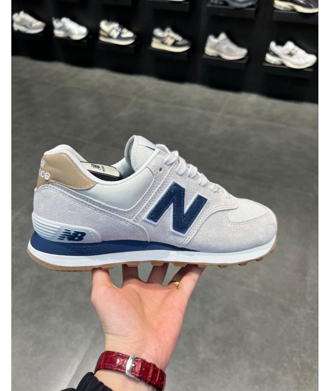 NEW BALANCE Серые кроссовки, фото 3