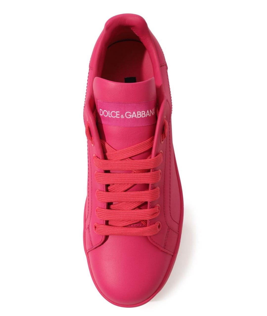 DOLCE&GABBANA Кожаные кеды, фото 3