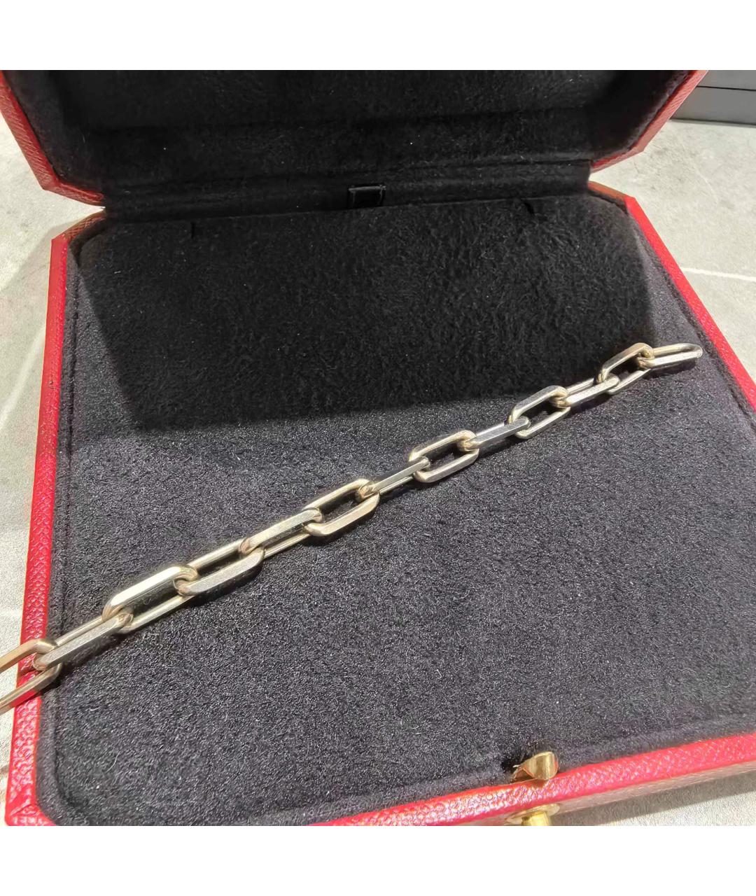 CARTIER Серебрянный браслет из белого золота, фото 5