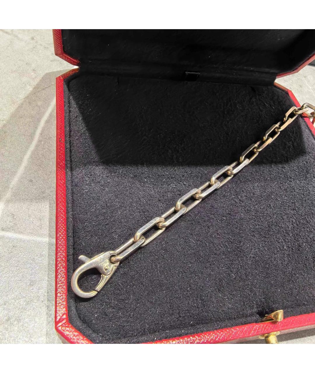 CARTIER Серебрянный браслет из белого золота, фото 4