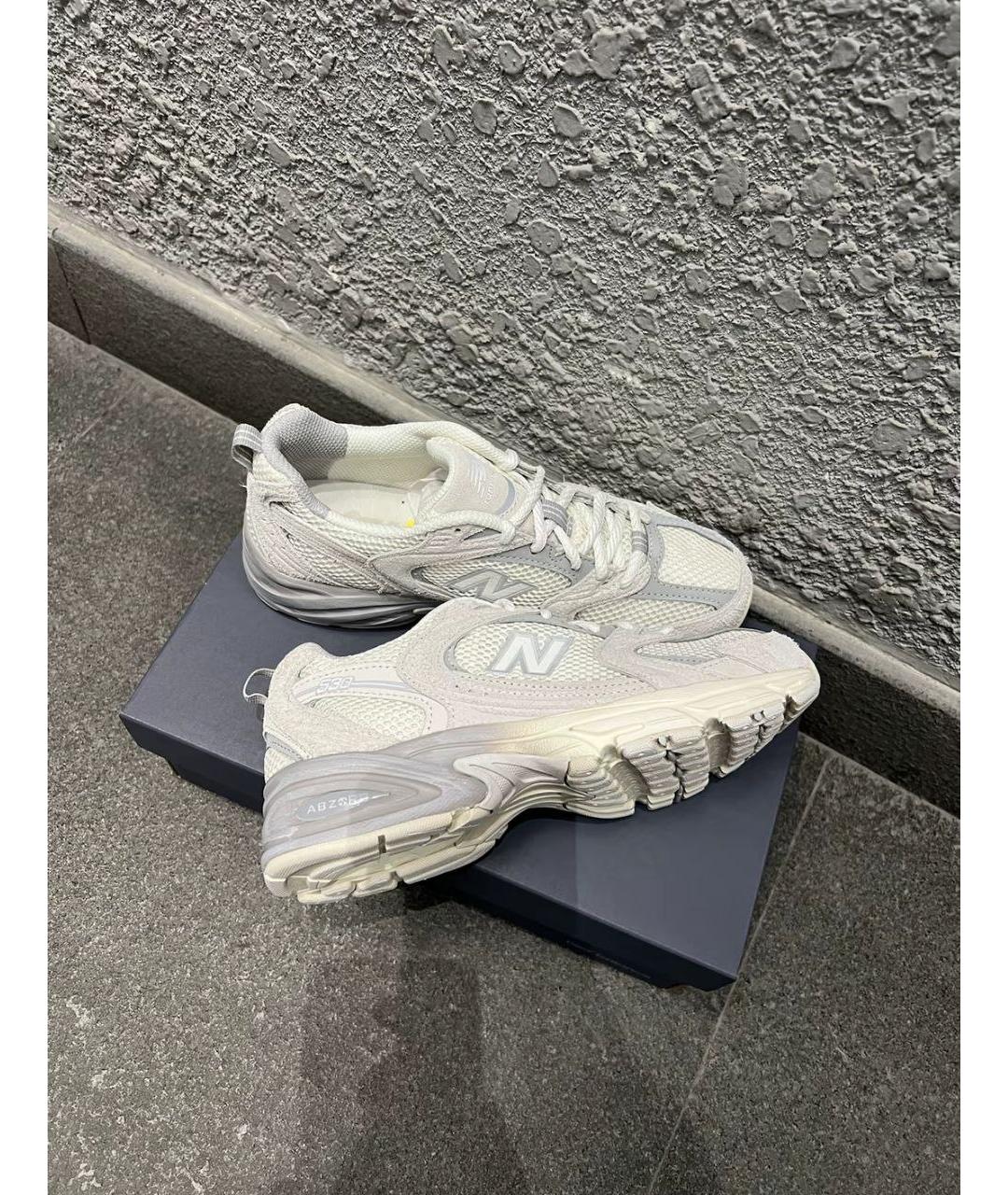 NEW BALANCE Бежевые кроссовки, фото 3