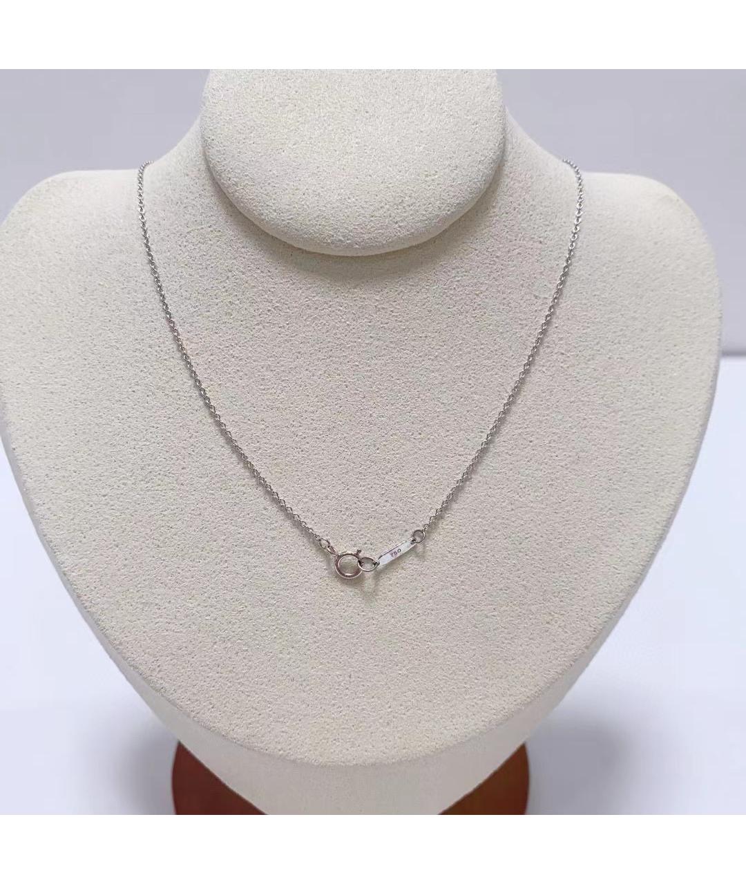 TIFFANY&CO Серебряное колье из белого золота, фото 4