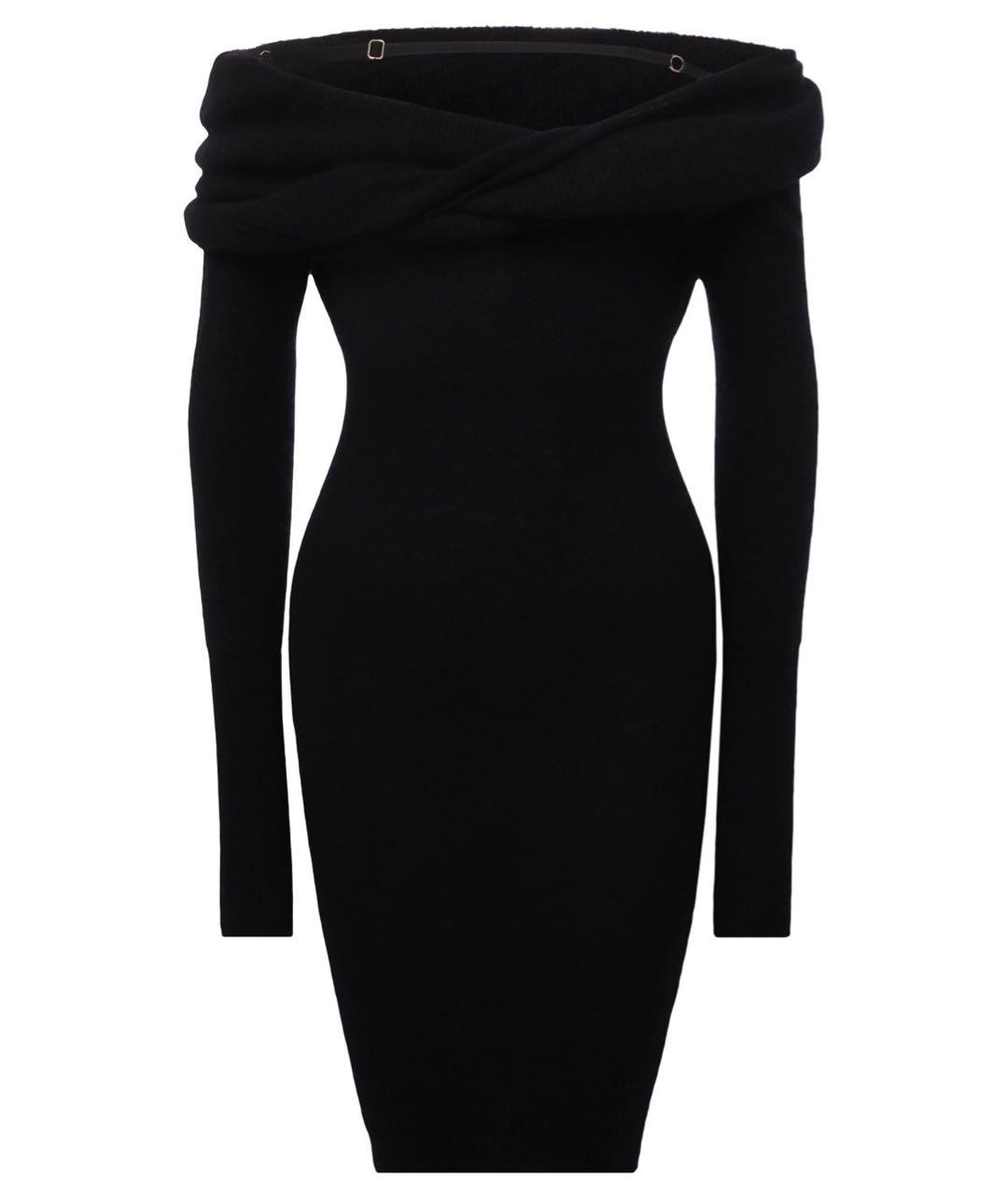 JACQUEMUS Черное коктейльное платье, фото 1