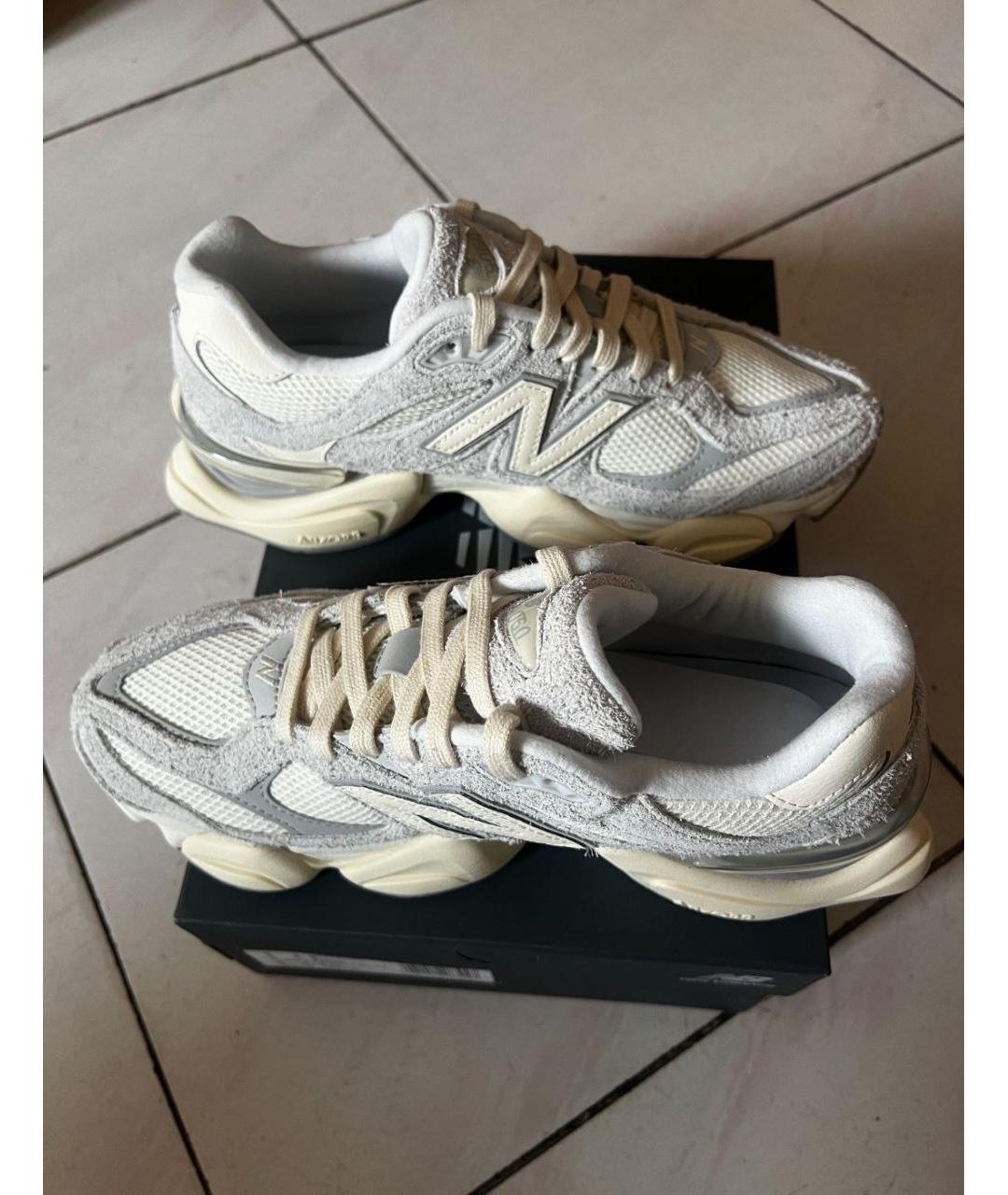 NEW BALANCE Серые низкие кроссовки / кеды, фото 5