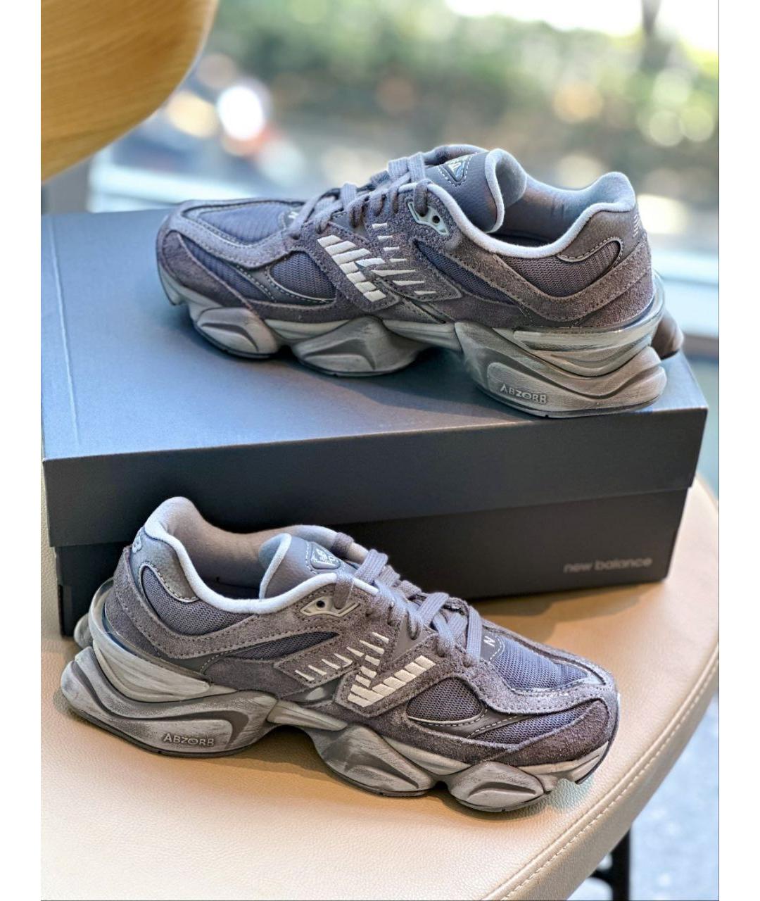 NEW BALANCE Серые низкие кроссовки / кеды, фото 6