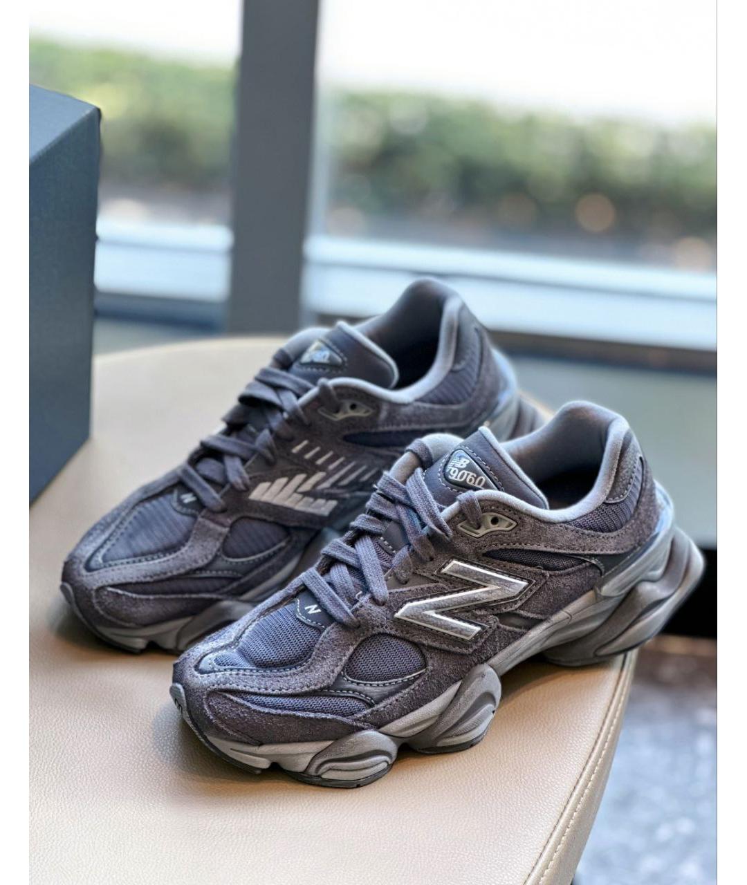 NEW BALANCE Серые низкие кроссовки / кеды, фото 3