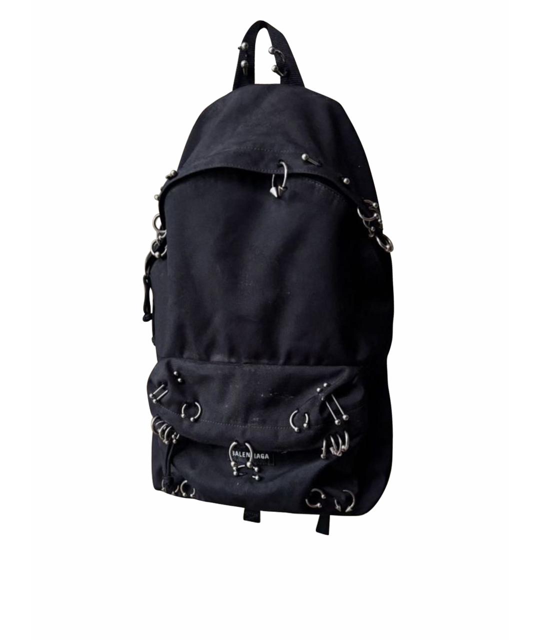BALENCIAGA Черный рюкзак, фото 1