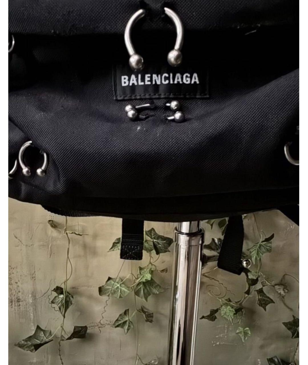 BALENCIAGA Черный рюкзак, фото 2