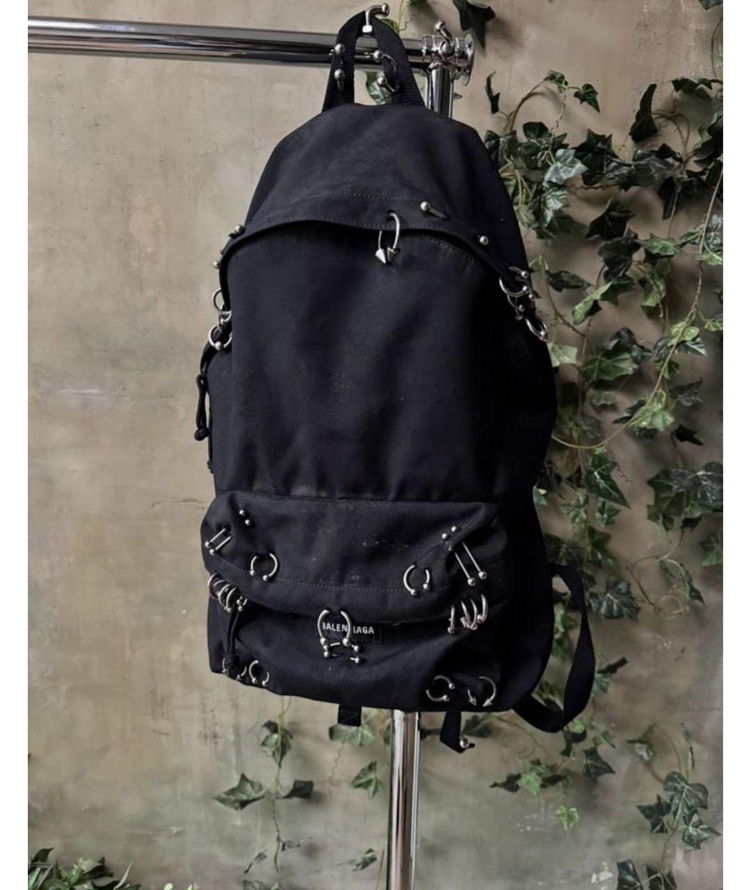 BALENCIAGA Черный рюкзак, фото 5