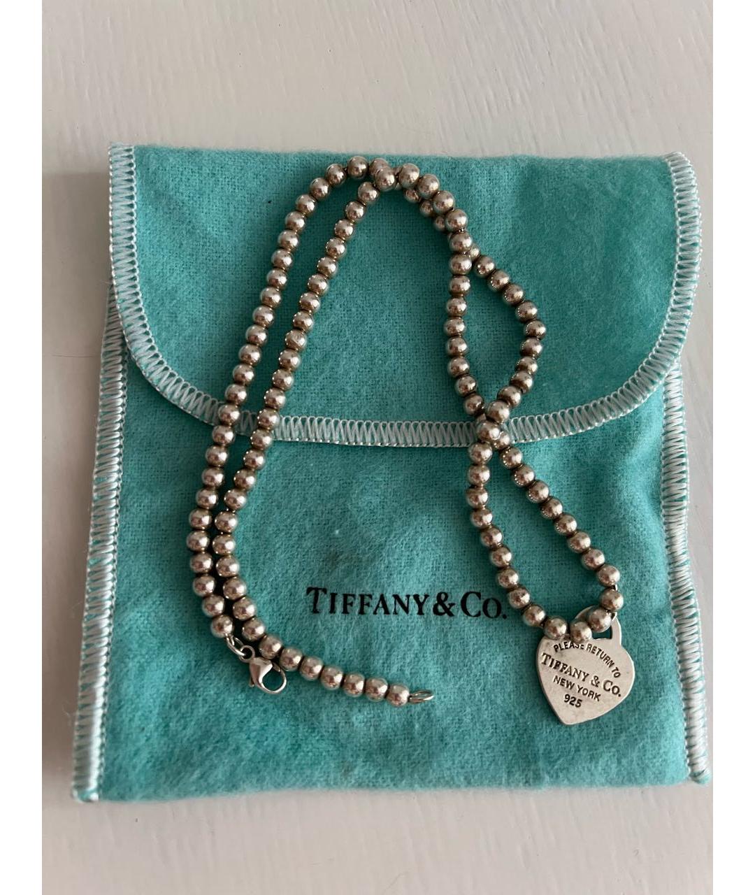 TIFFANY&CO Серебряная серебряная подвеска, фото 5