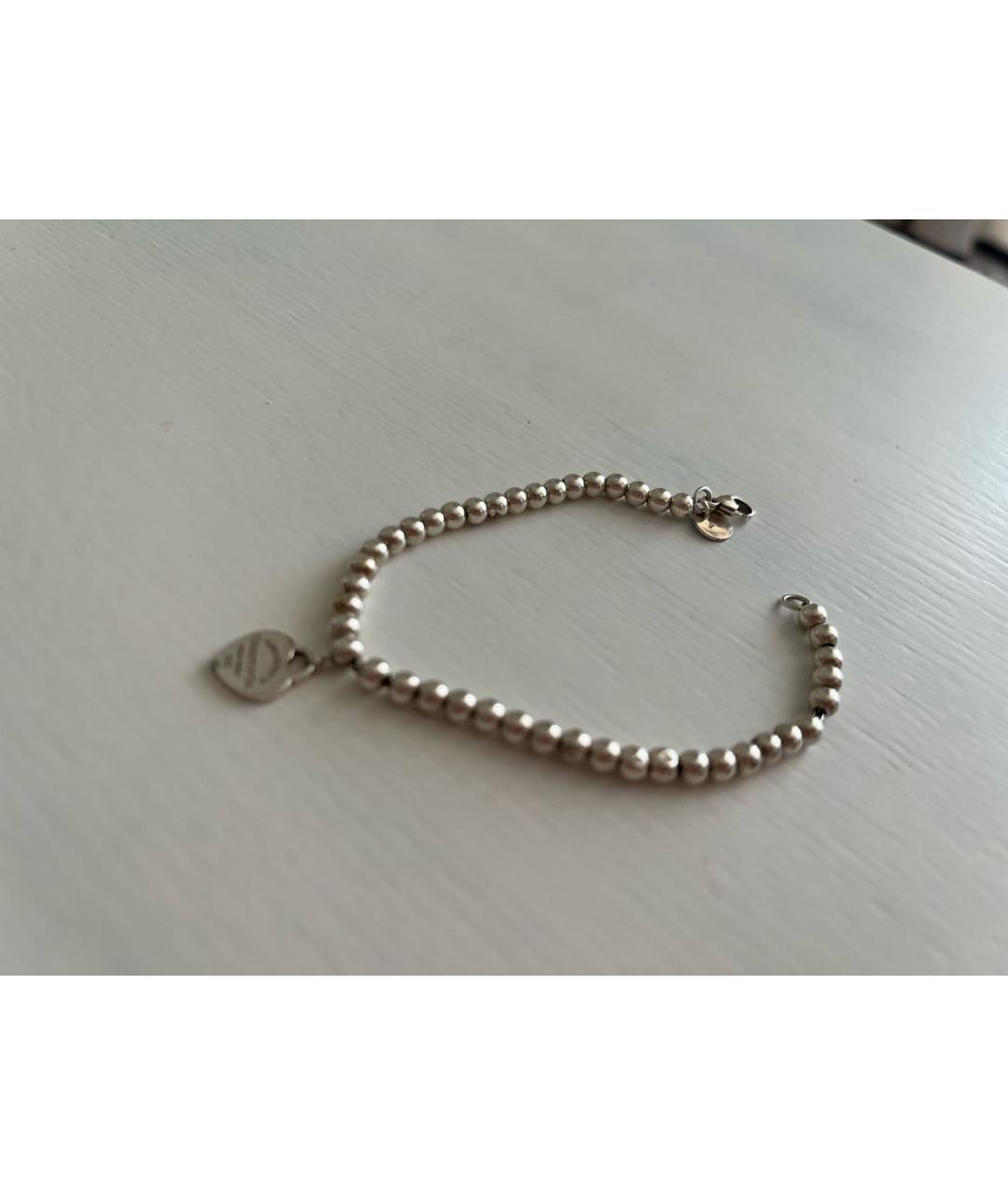 TIFFANY&CO Серебрянный серебряный браслет, фото 4