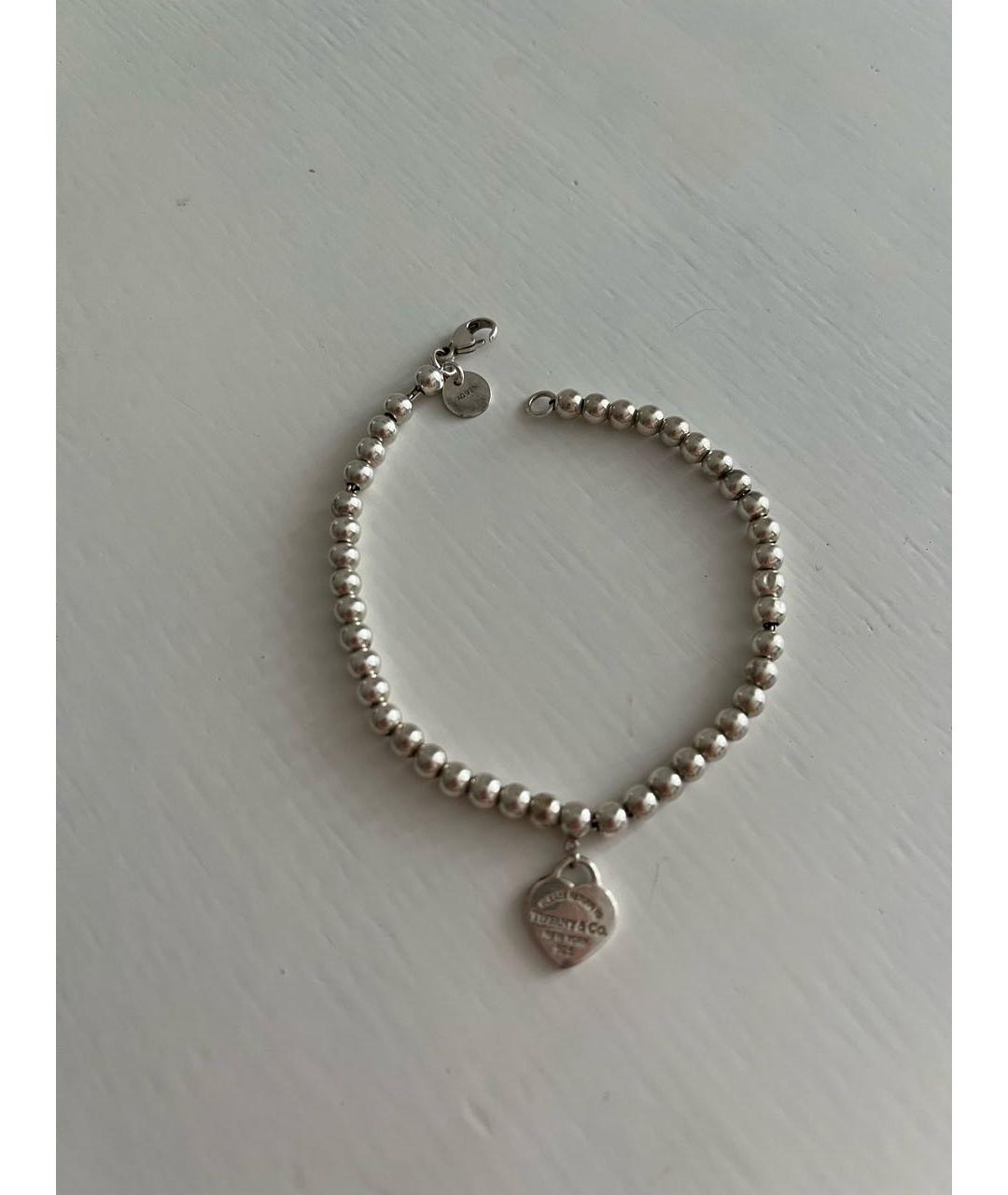 TIFFANY&CO Серебрянный серебряный браслет, фото 2