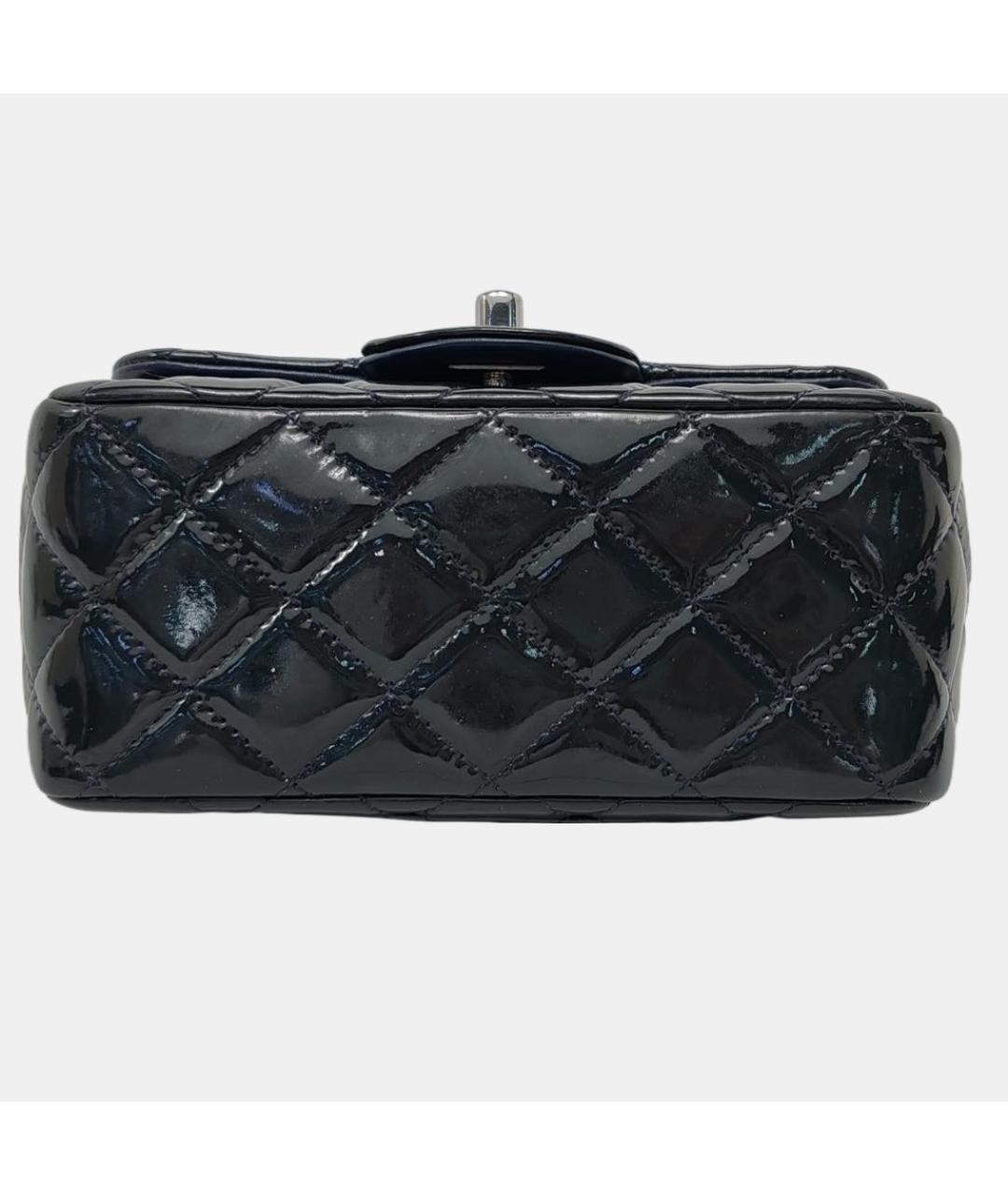 CHANEL Темно-синяя сумка через плечо, фото 6