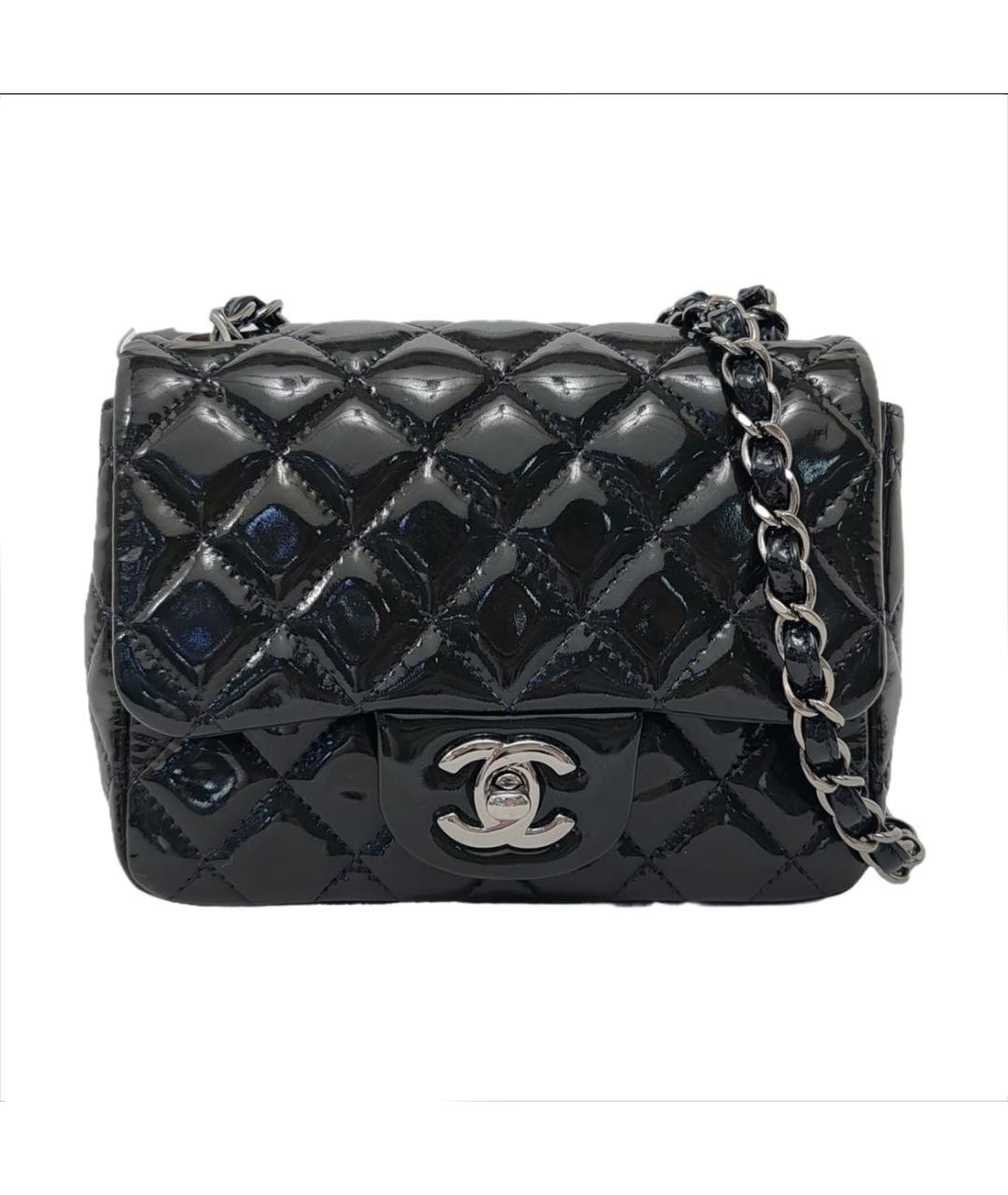CHANEL Темно-синяя сумка через плечо, фото 2