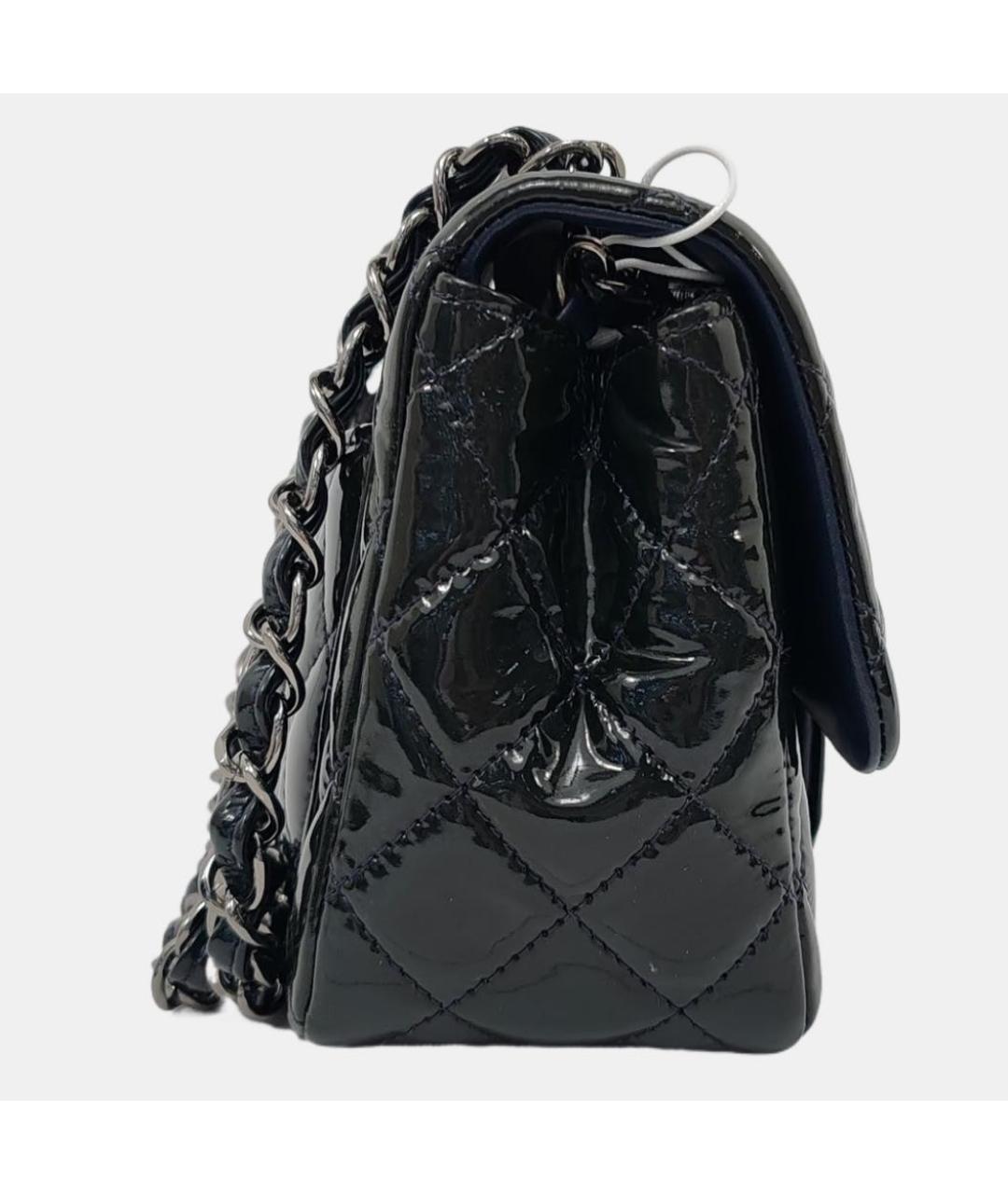 CHANEL Темно-синяя сумка через плечо, фото 4