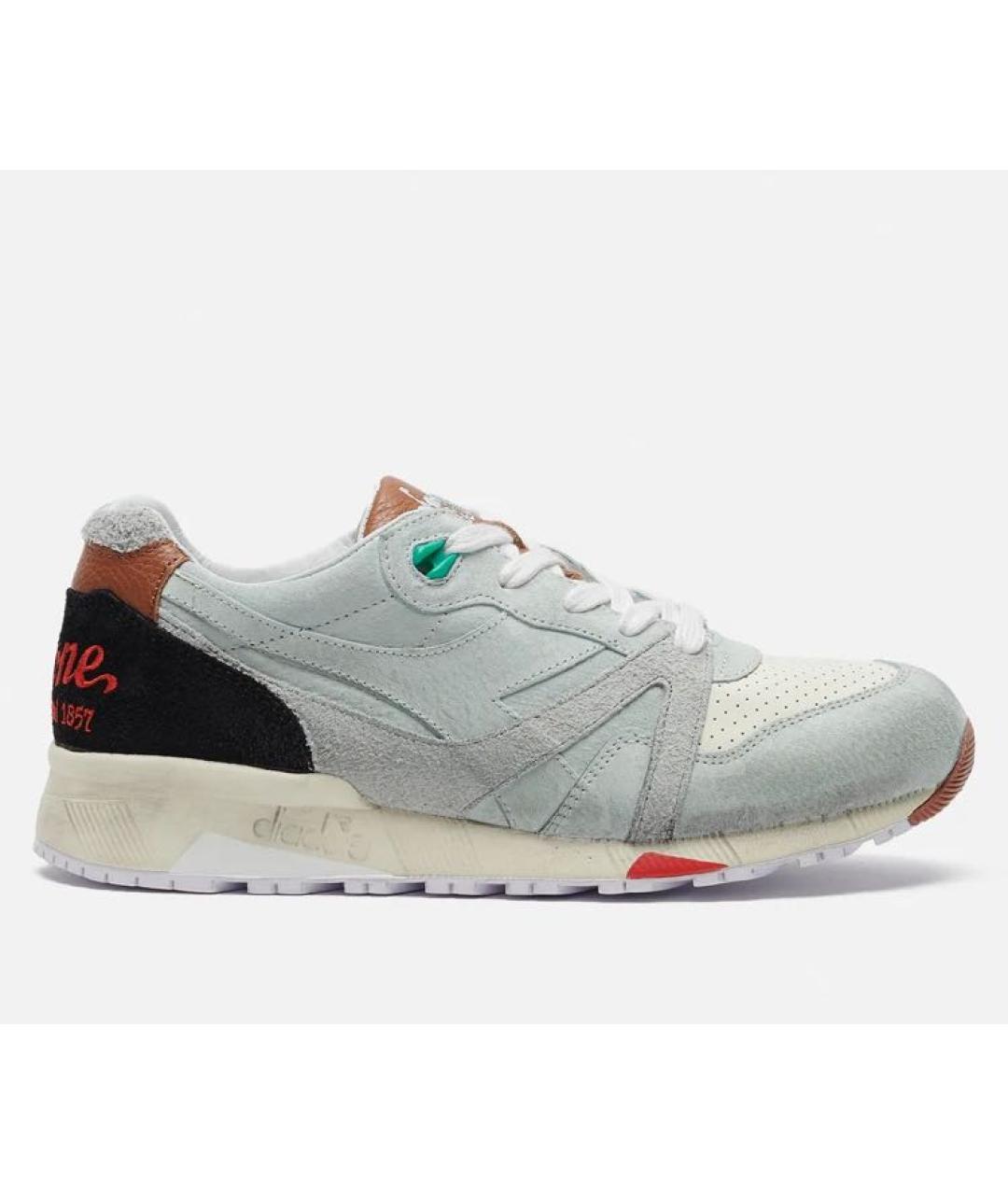 SAUCONY Голубые кожаные низкие кроссовки / кеды, фото 9