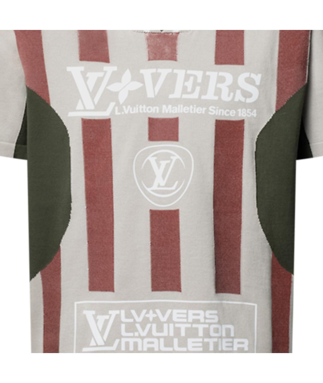 LOUIS VUITTON Мульти футболка, фото 2