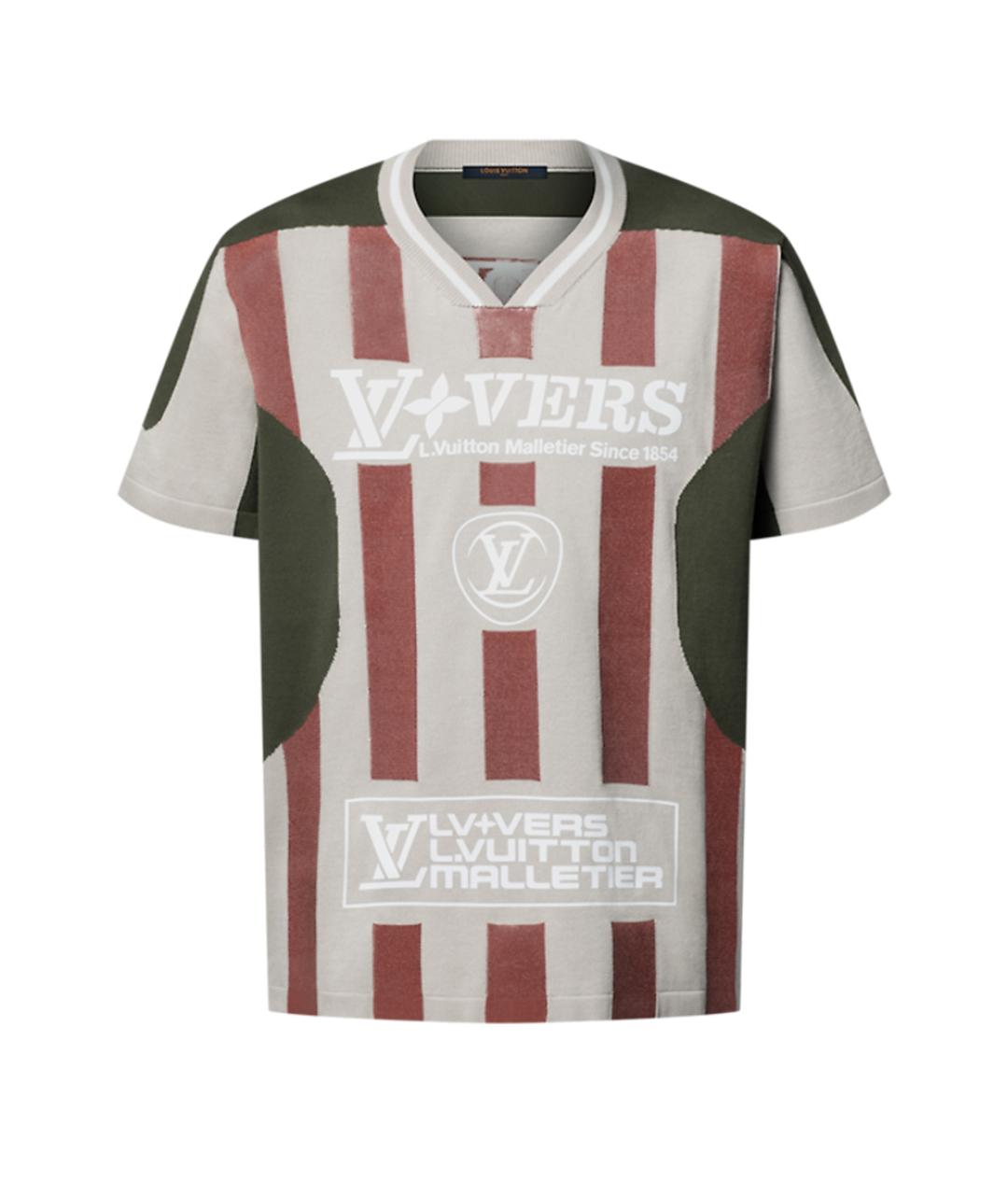 LOUIS VUITTON Мульти футболка, фото 1