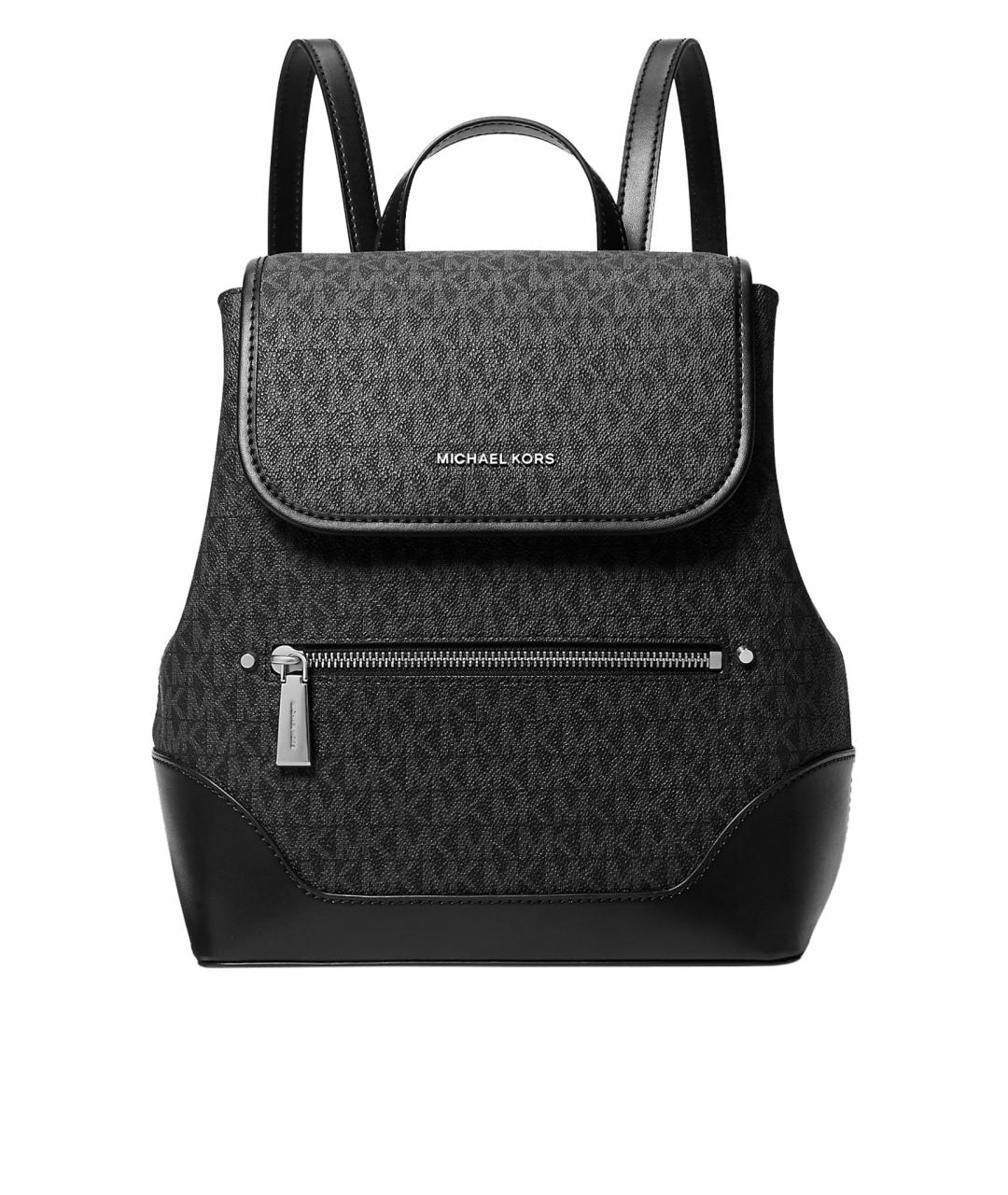 MICHAEL KORS Черный рюкзак из искусственной кожи, фото 1