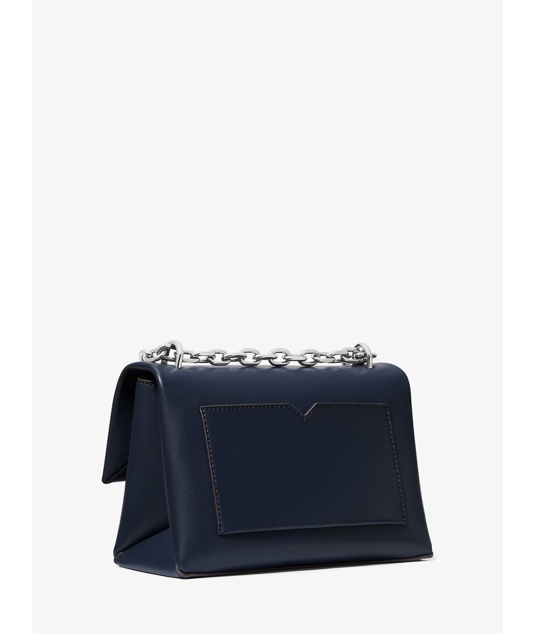 MICHAEL KORS Синяя сумка через плечо из искусственной кожи, фото 2
