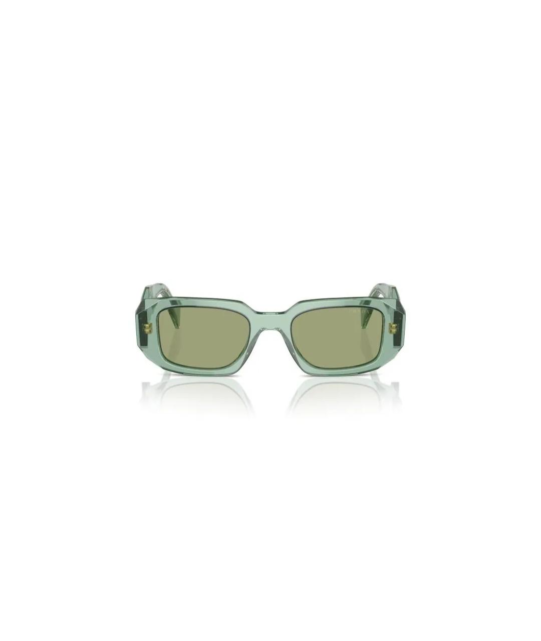PRADA Бирюзовые солнцезащитные очки, фото 2
