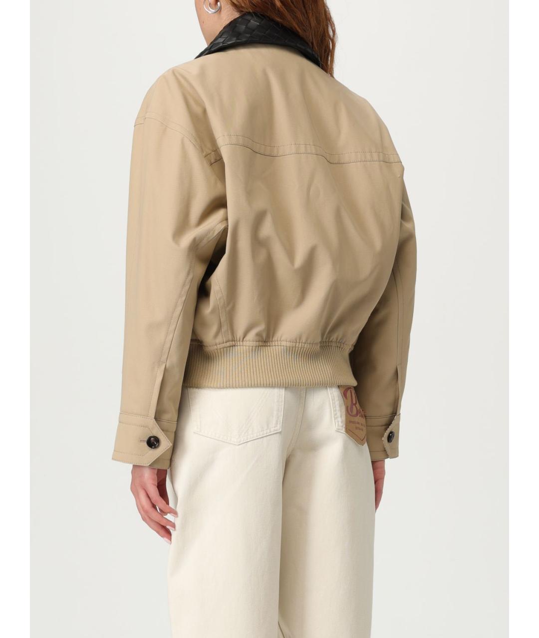 BOTTEGA VENETA Бежевая куртка, фото 4