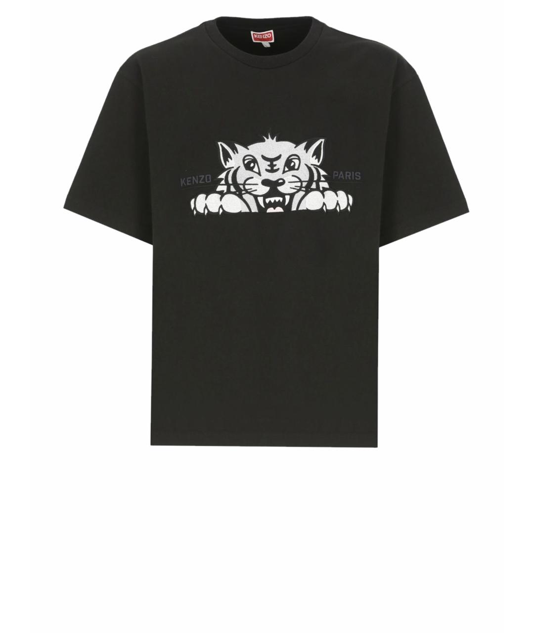KENZO Черная футболка, фото 1
